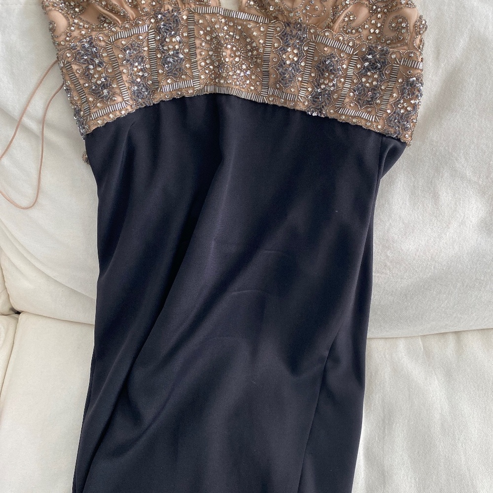 Sequined cocktail dress